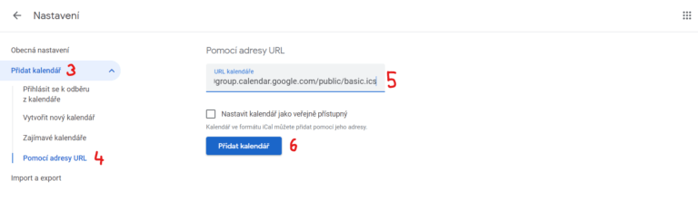 Veřejný kalendář školních prázdnin 3 prázdniny