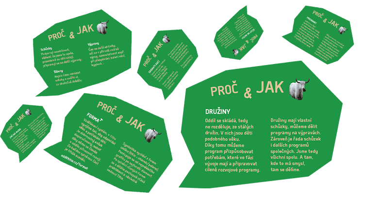 Aha! Aneb co, proč a jak v oddíle funguje. K čemu je dobrý proviant, zpětná vazba nebo třeba družinový systém? 1 zpětná vazba