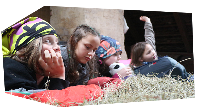 Podzimní táboření s vůní sena 1 táboření